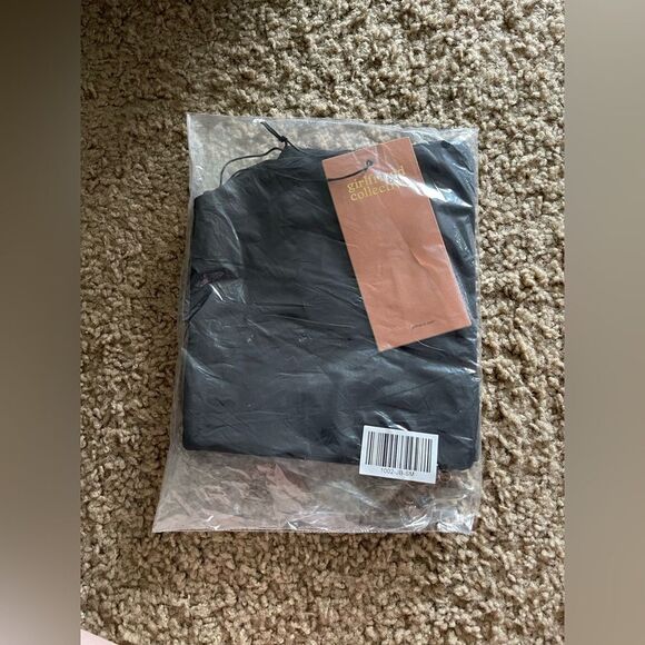 NEW Girlfriend Collective Paloma Racerback Bra - Black Small - Picture 7 of 7